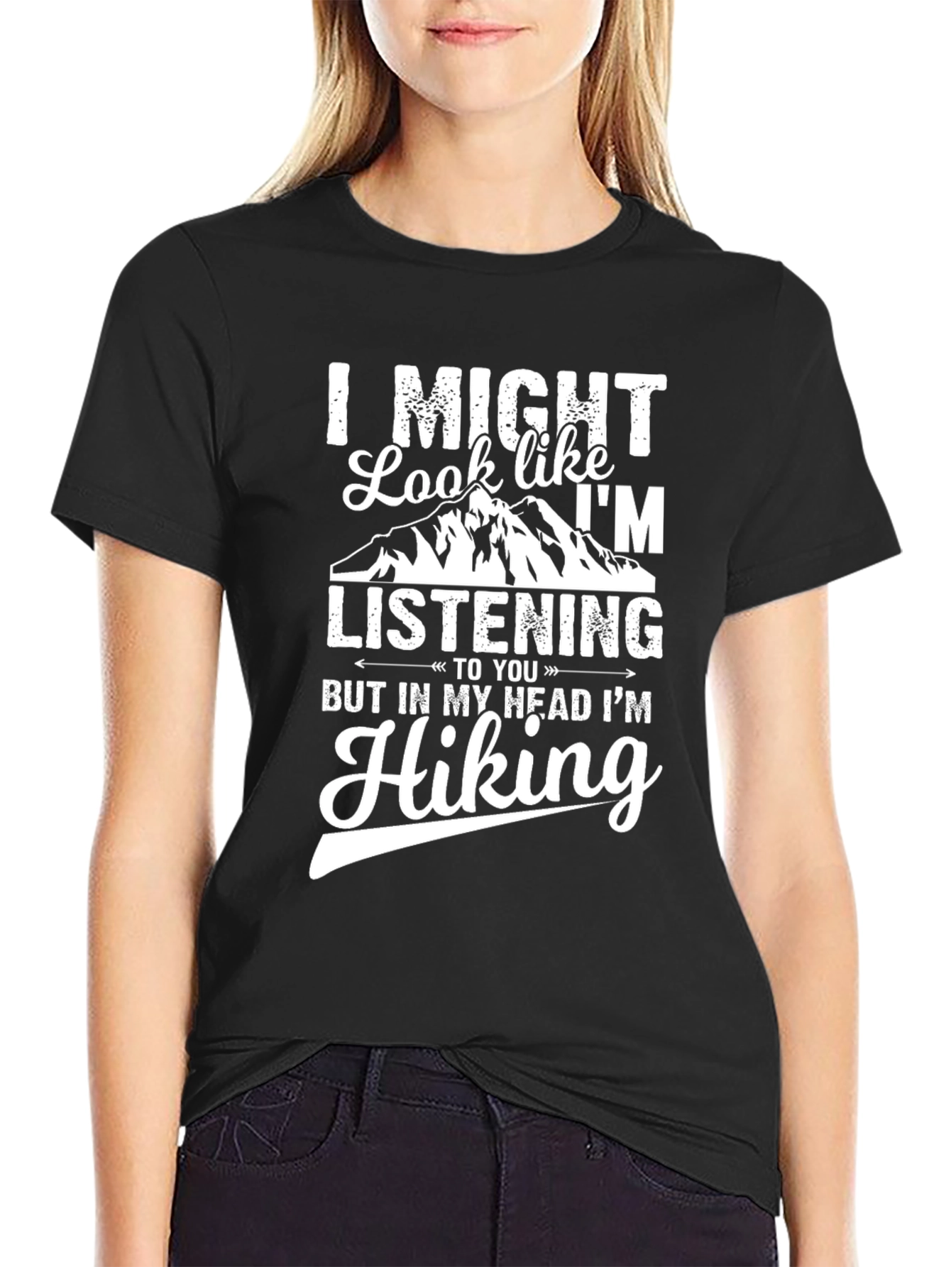 Hiking Dreamer T-Shirt Funny Mountain Tee