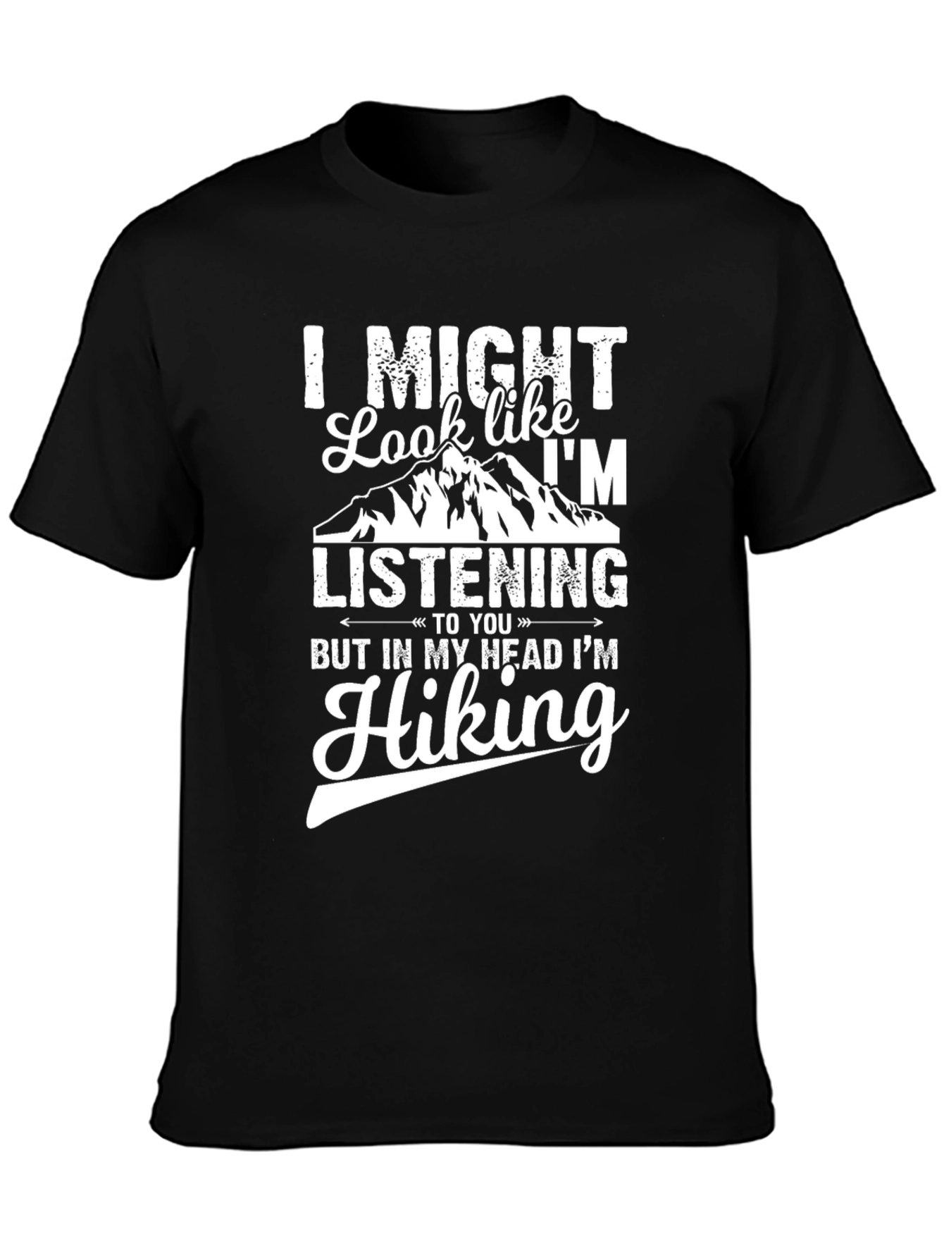 Hiking Dreamer T-Shirt Funny Mountain Tee