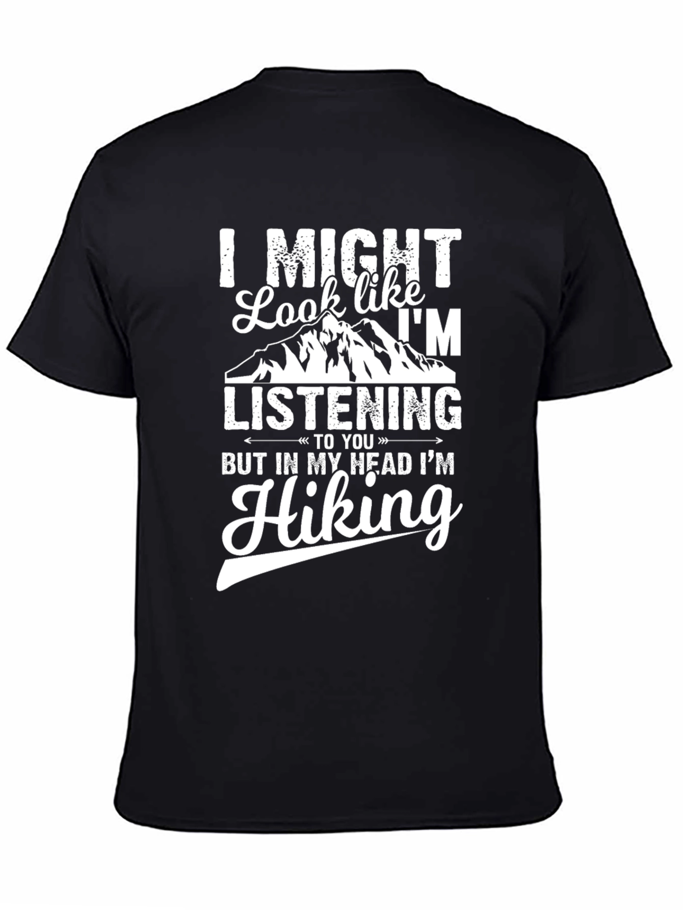Hiking Dreamer T-Shirt Funny Mountain Tee
