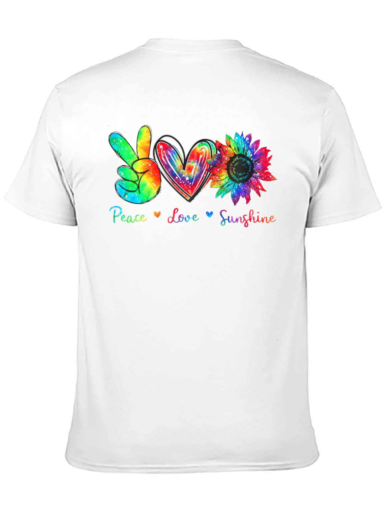 Peace Love Sunshine Graphic T-Shirt