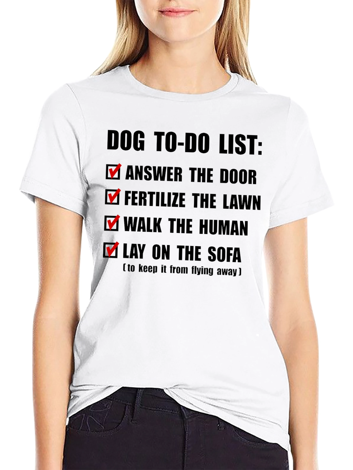 Dog To-Do List Funny T-Shirt
