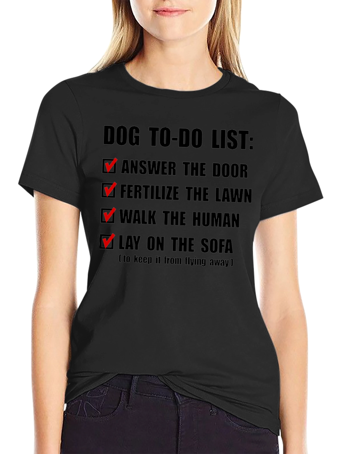 Dog To-Do List Funny T-Shirt