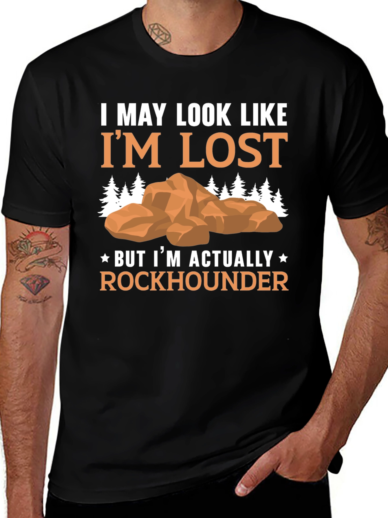 Rockhounder Graphic T-Shirt - Lost in Nature