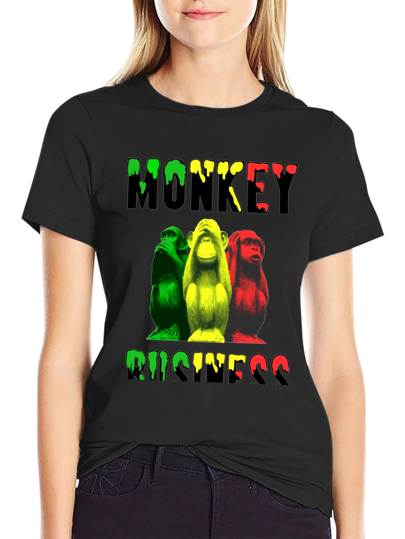 Monkey Business Graphic Tee
