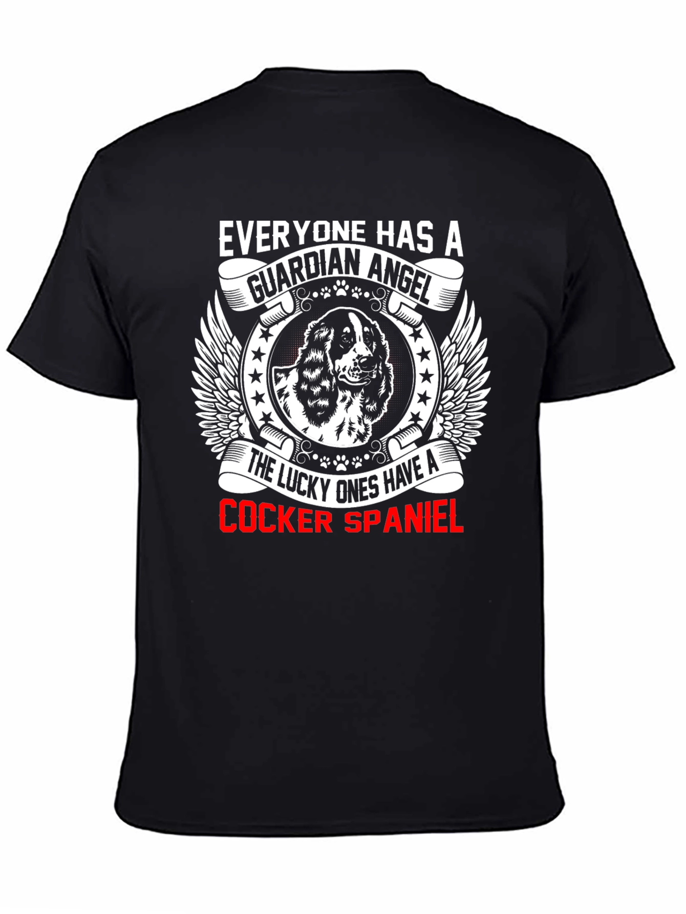 Cocker Spaniel Guardian Angel T-Shirt