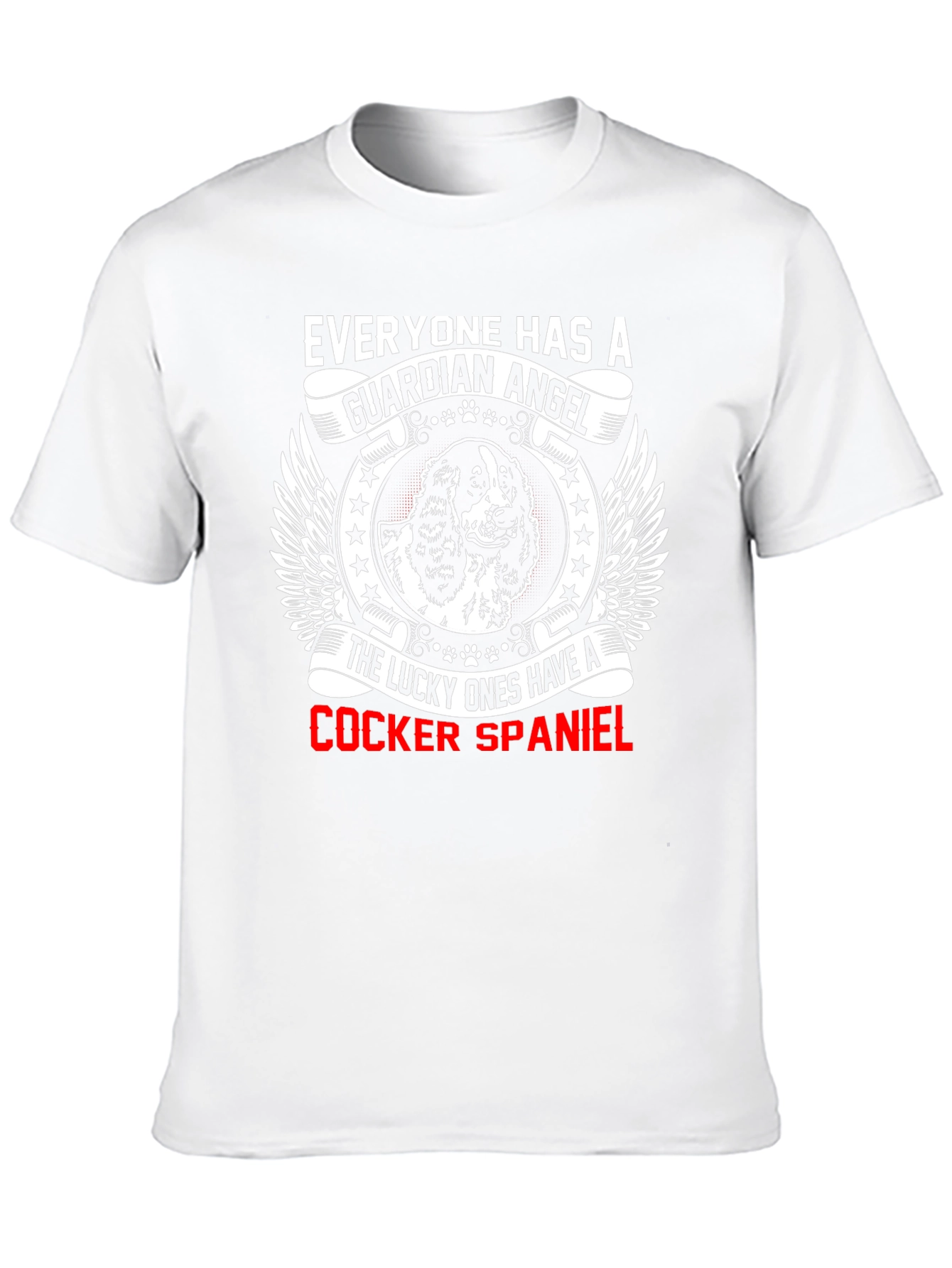 Cocker Spaniel Guardian Angel T-Shirt