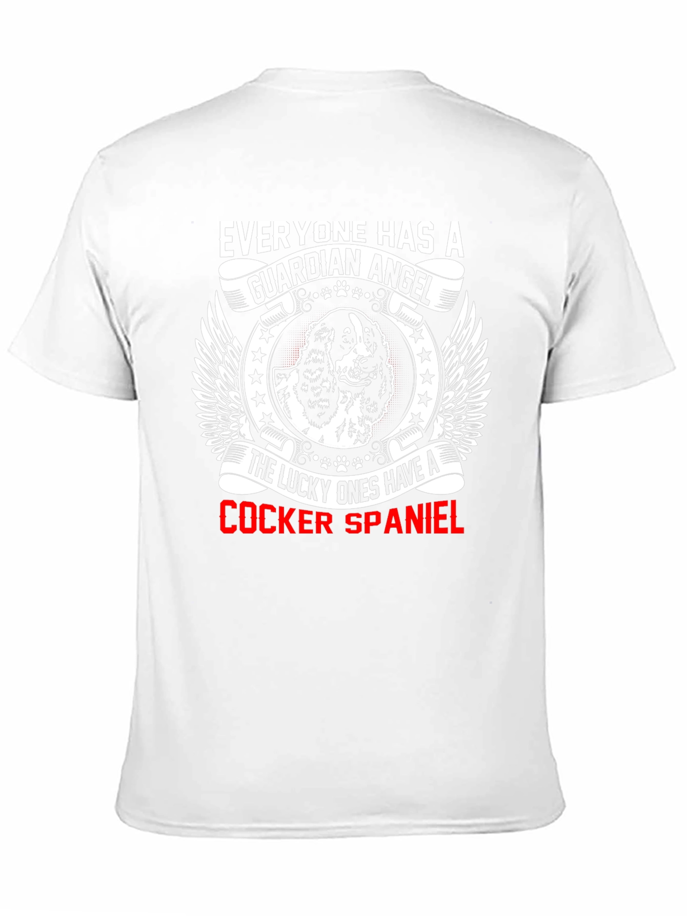 Cocker Spaniel Guardian Angel T-Shirt
