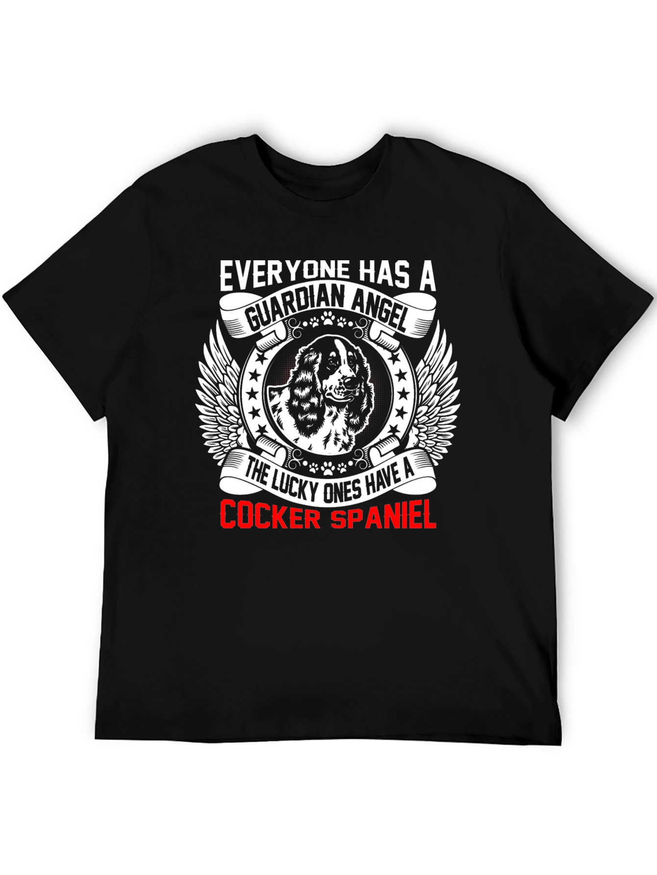 Cocker Spaniel Guardian Angel T-Shirt