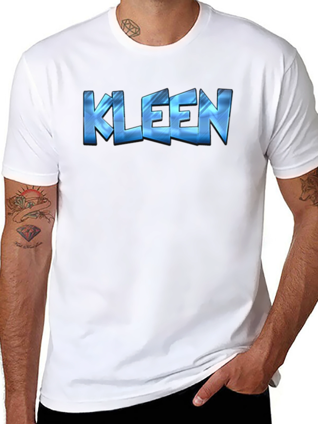 Kleen Graphic Tee - Stylish Black T-Shirt