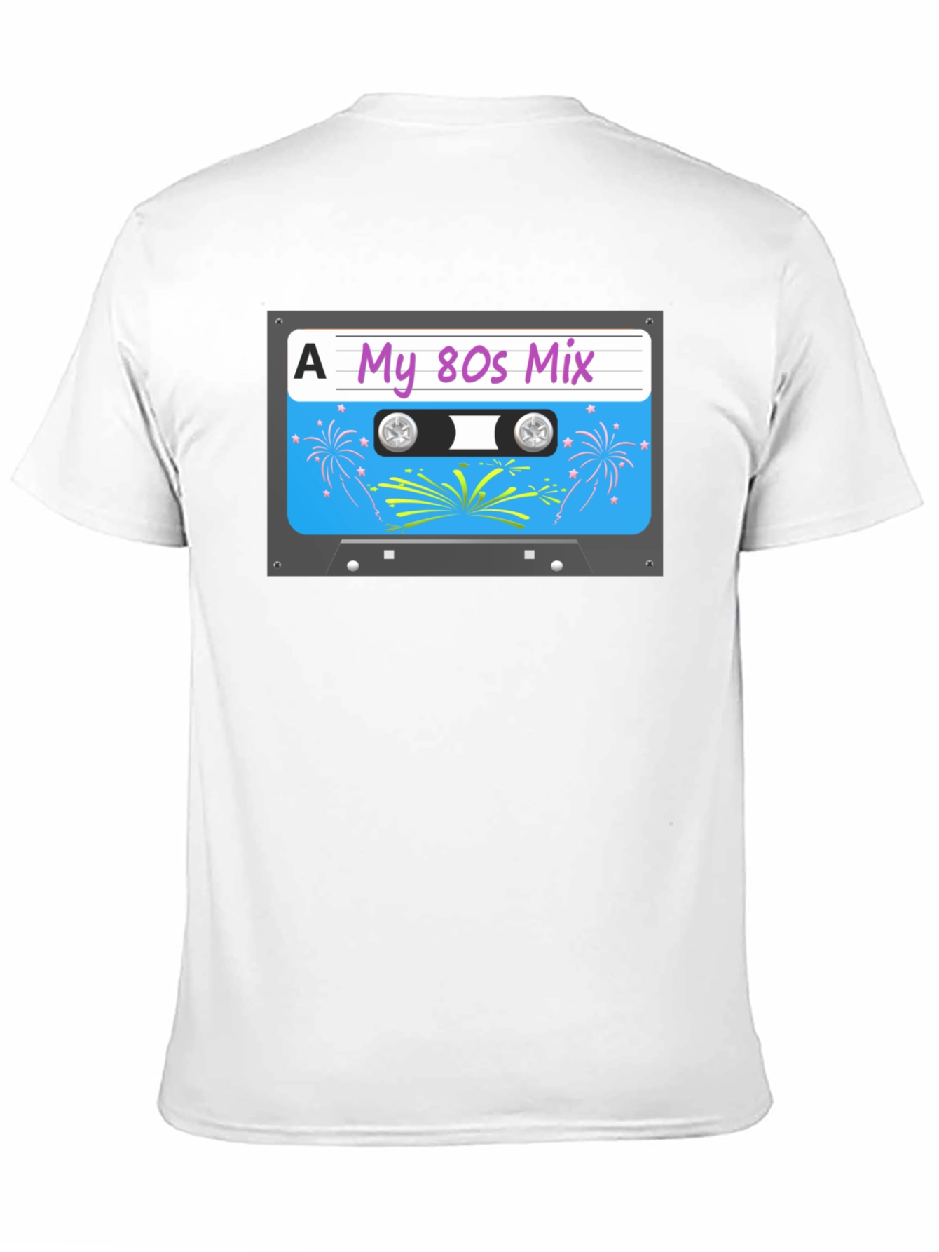Retro 80s Mix Tape Graphic T-Shirt