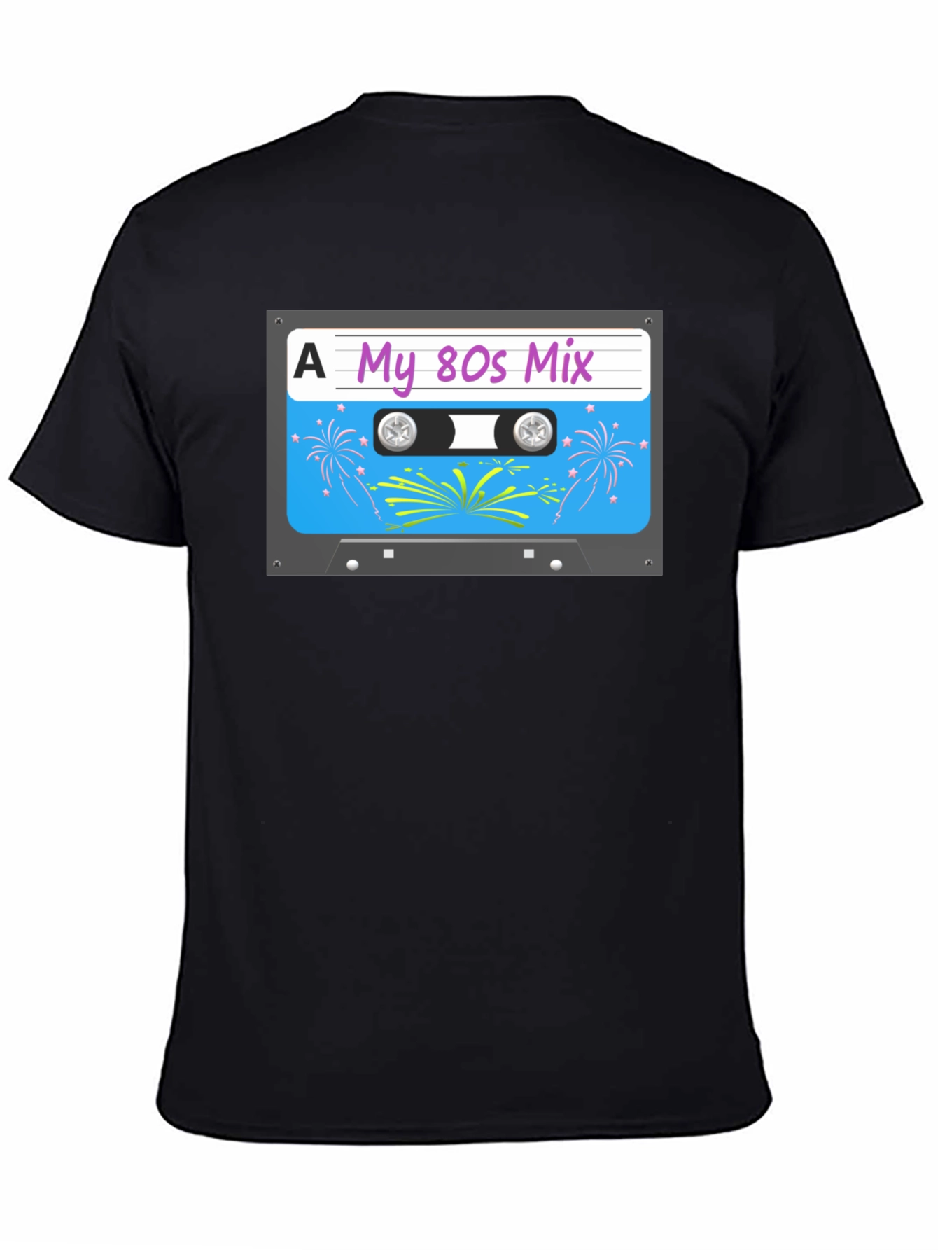 Retro 80s Mix Tape Graphic T-Shirt