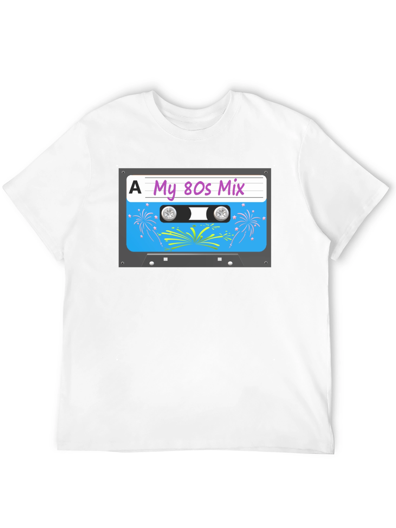Retro 80s Mix Tape Graphic T-Shirt