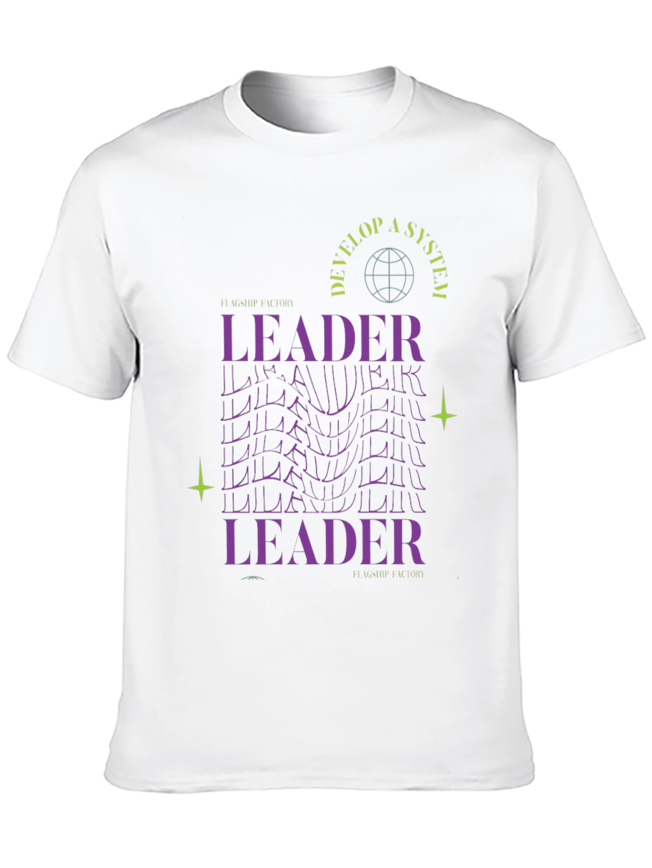 Leader Graphic Tee - Black Soft Cotton