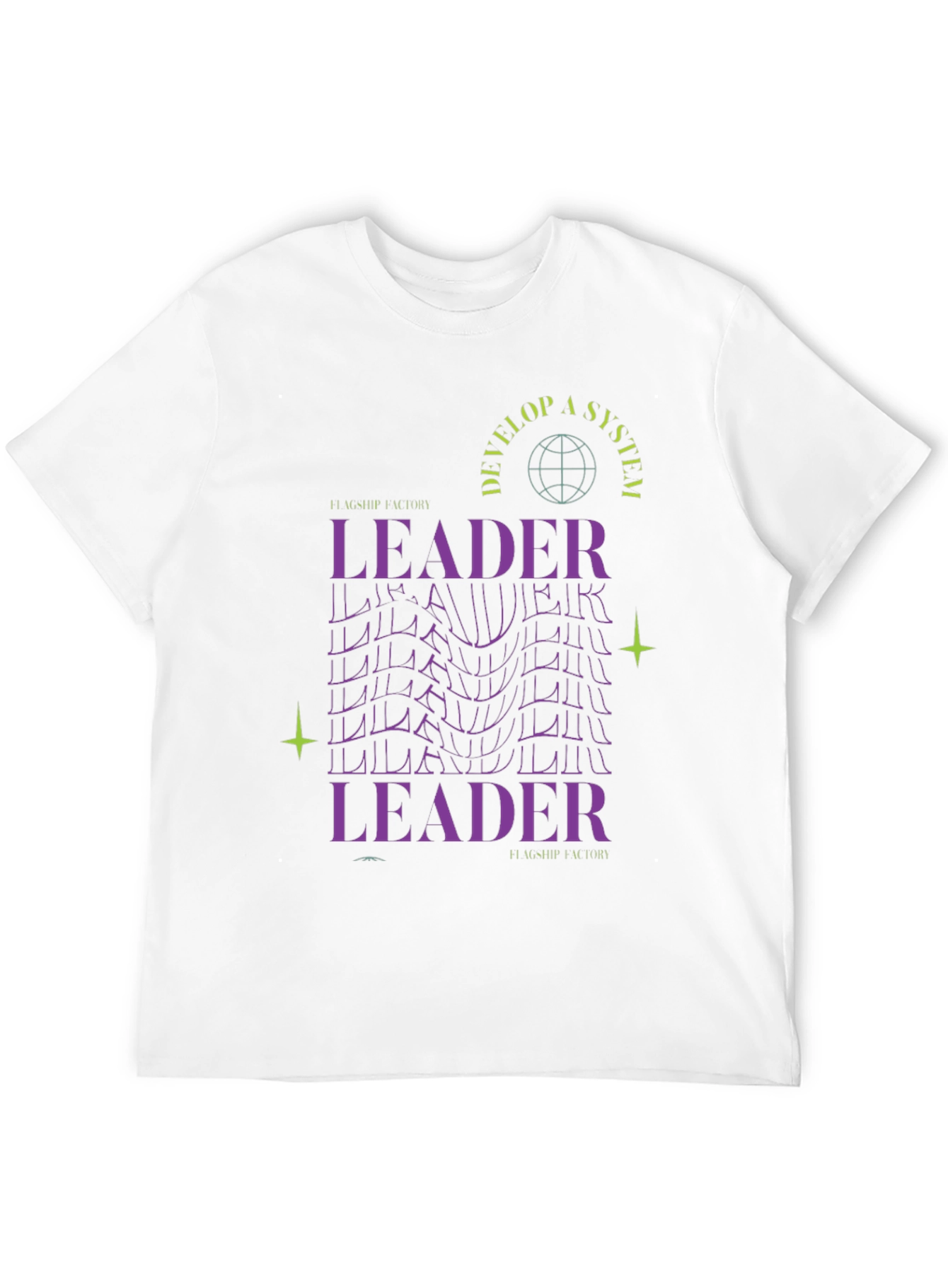 Leader Graphic Tee - Black Soft Cotton