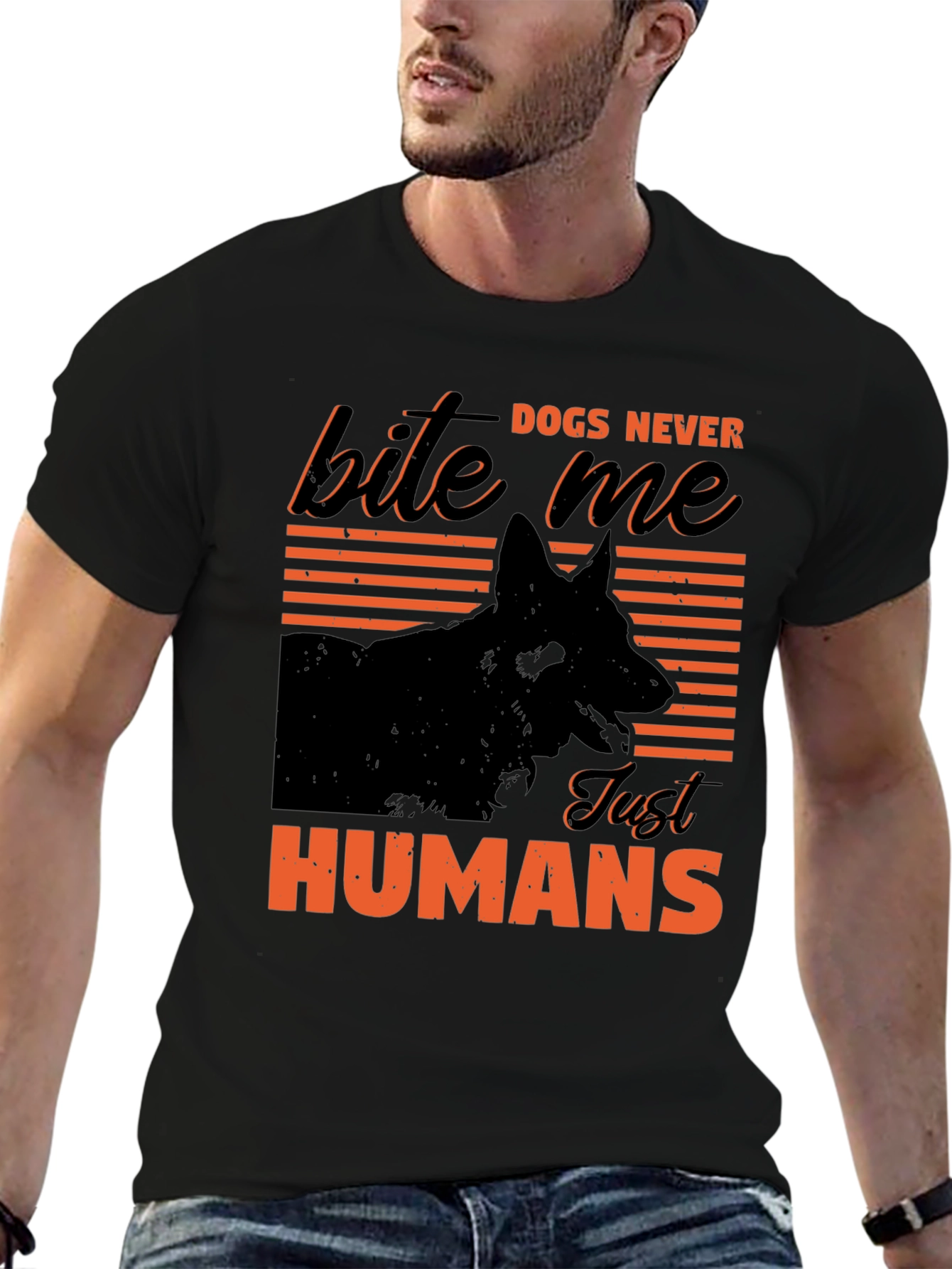 Dogs Never Bite Me T-Shirt