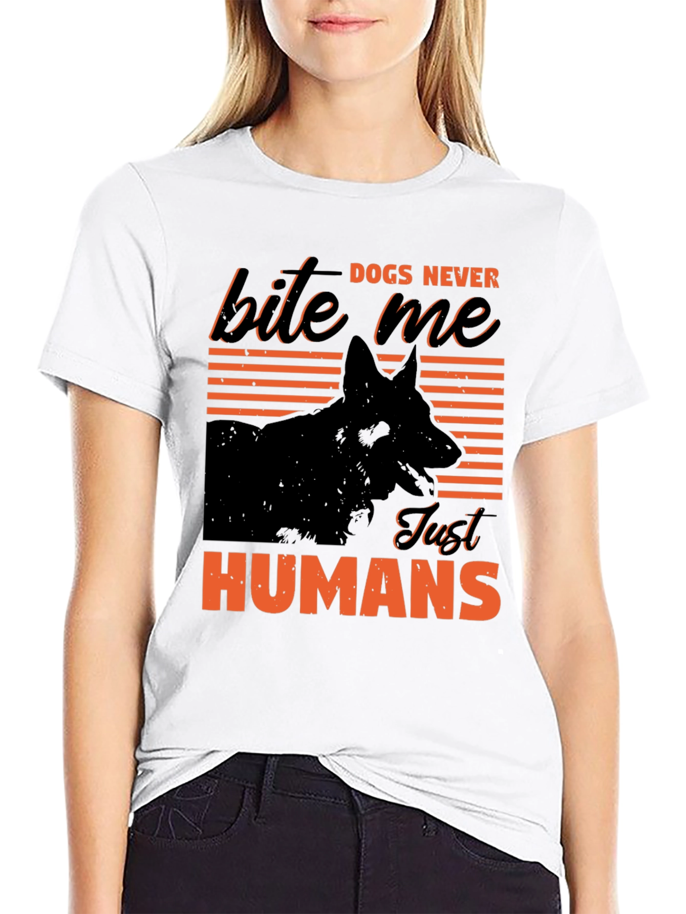 Dogs Never Bite Me T-Shirt