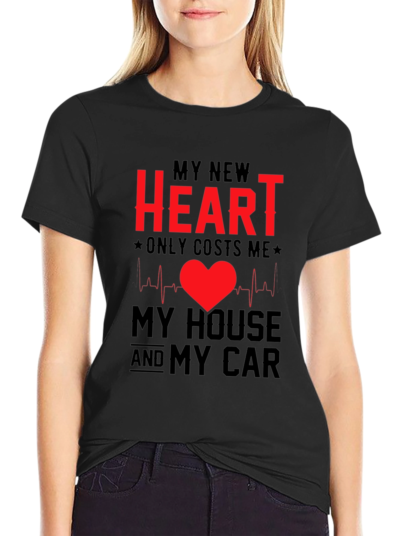 My New Heart Funny T-Shirt