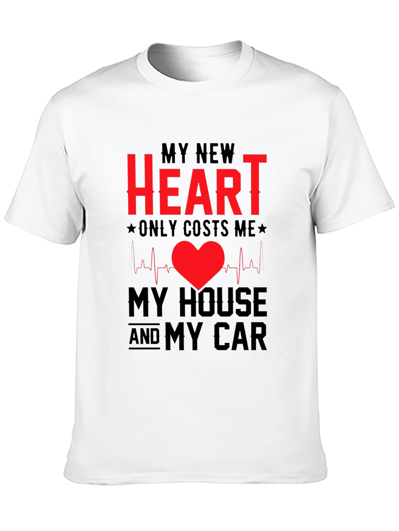 My New Heart Funny T-Shirt