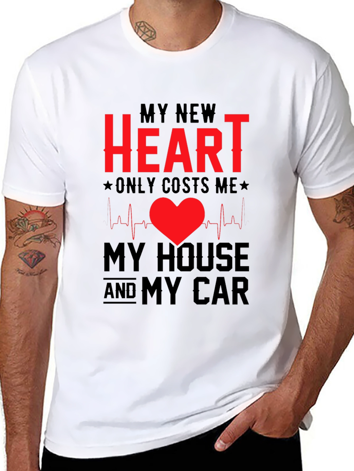My New Heart Funny T-Shirt