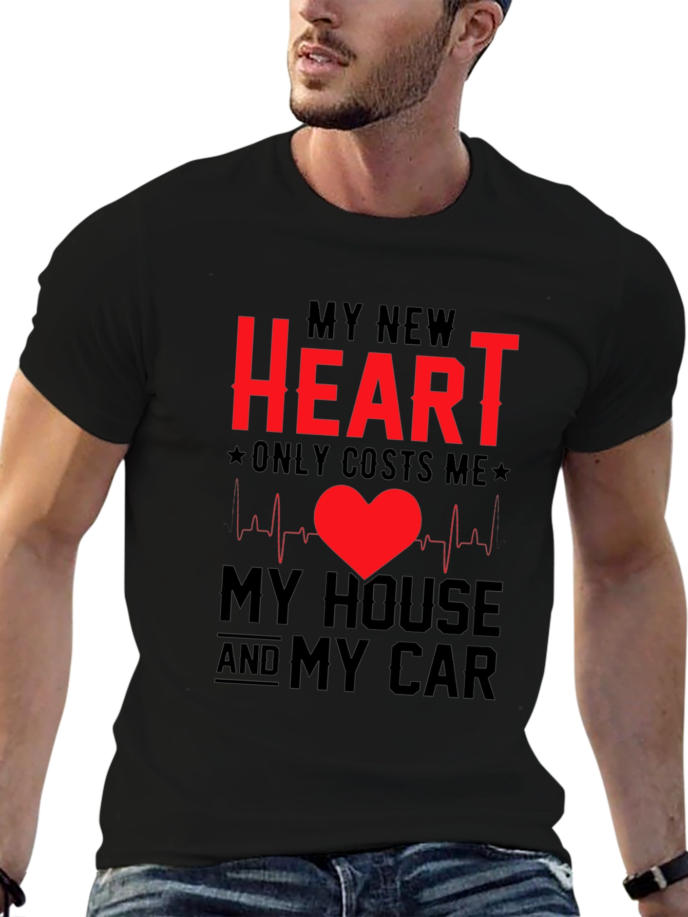 My New Heart Funny T-Shirt