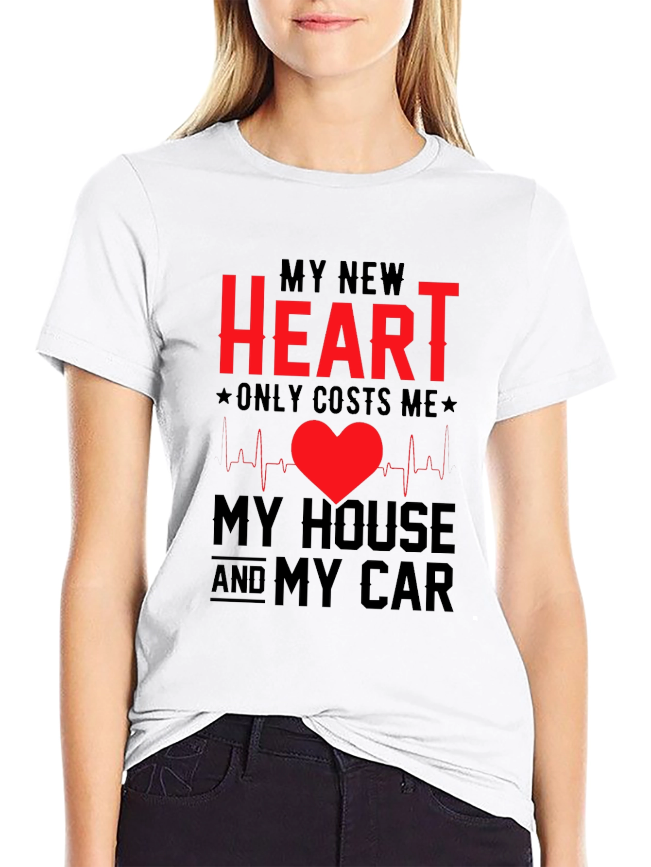 My New Heart Funny T-Shirt
