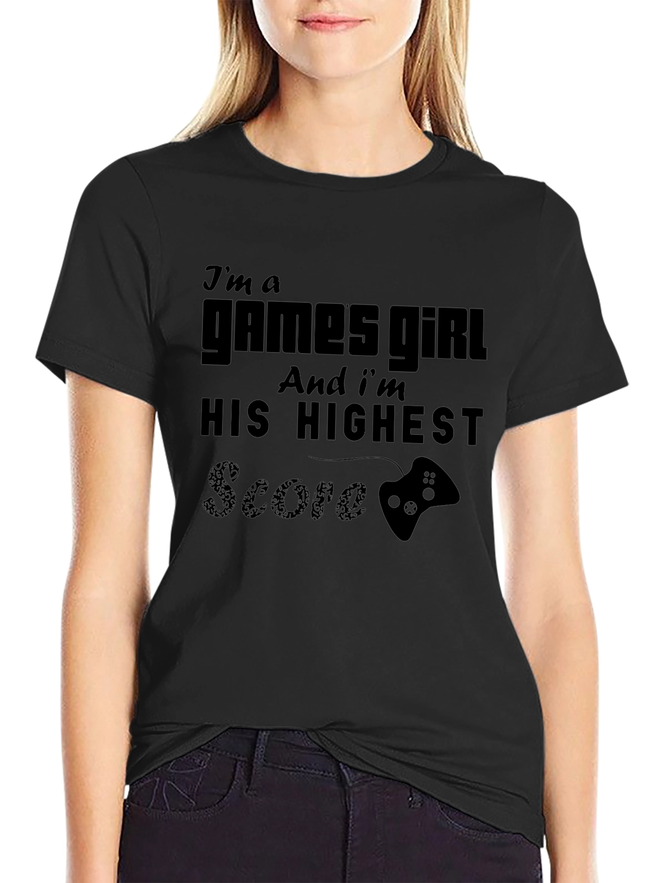 Im a Games Girl T-Shirt - Gamer Couple Apparel