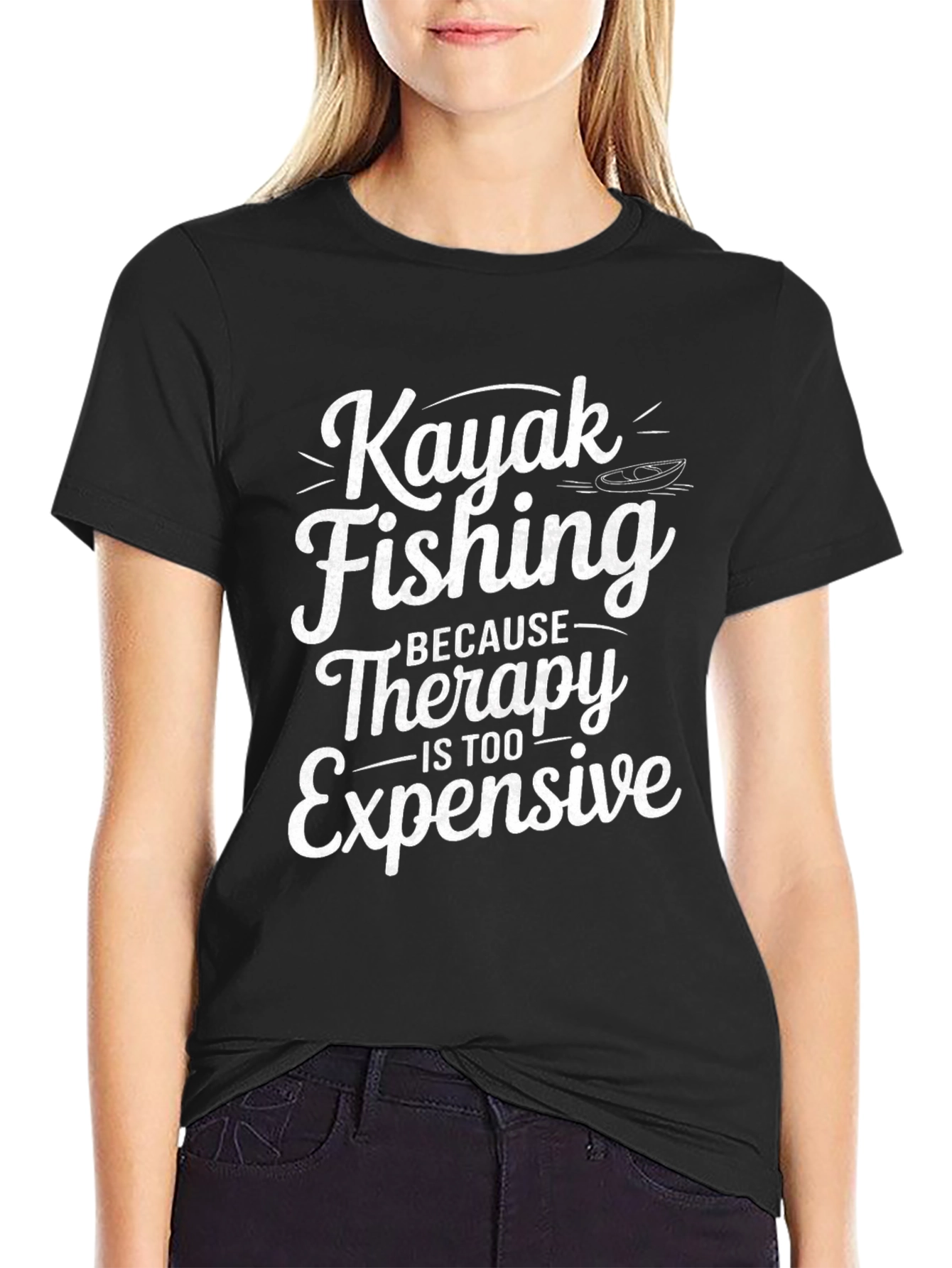 Kayak Fishing Therapy T-Shirt