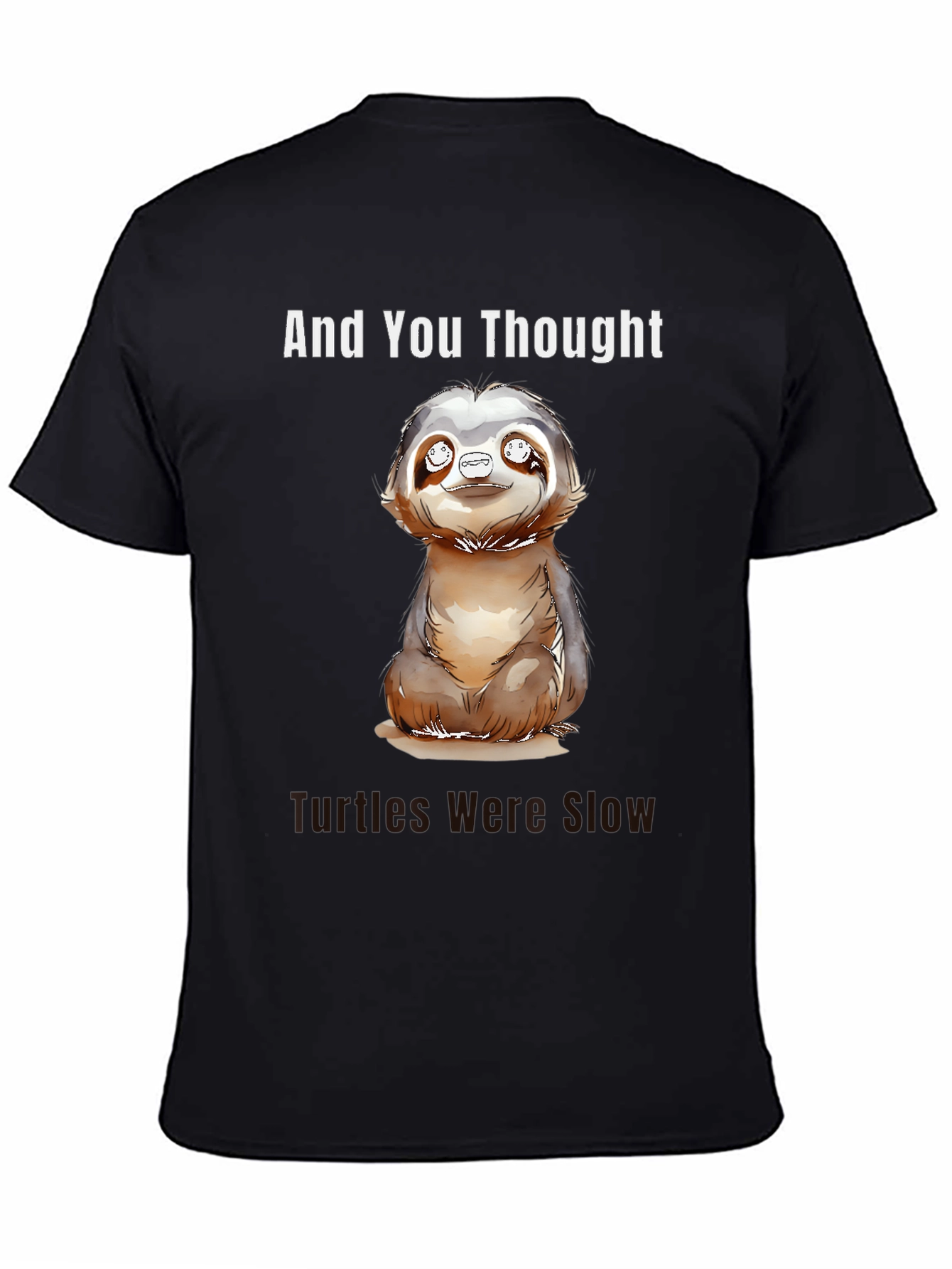 Sloth Graphic T-Shirt - Funny & Unique Design
