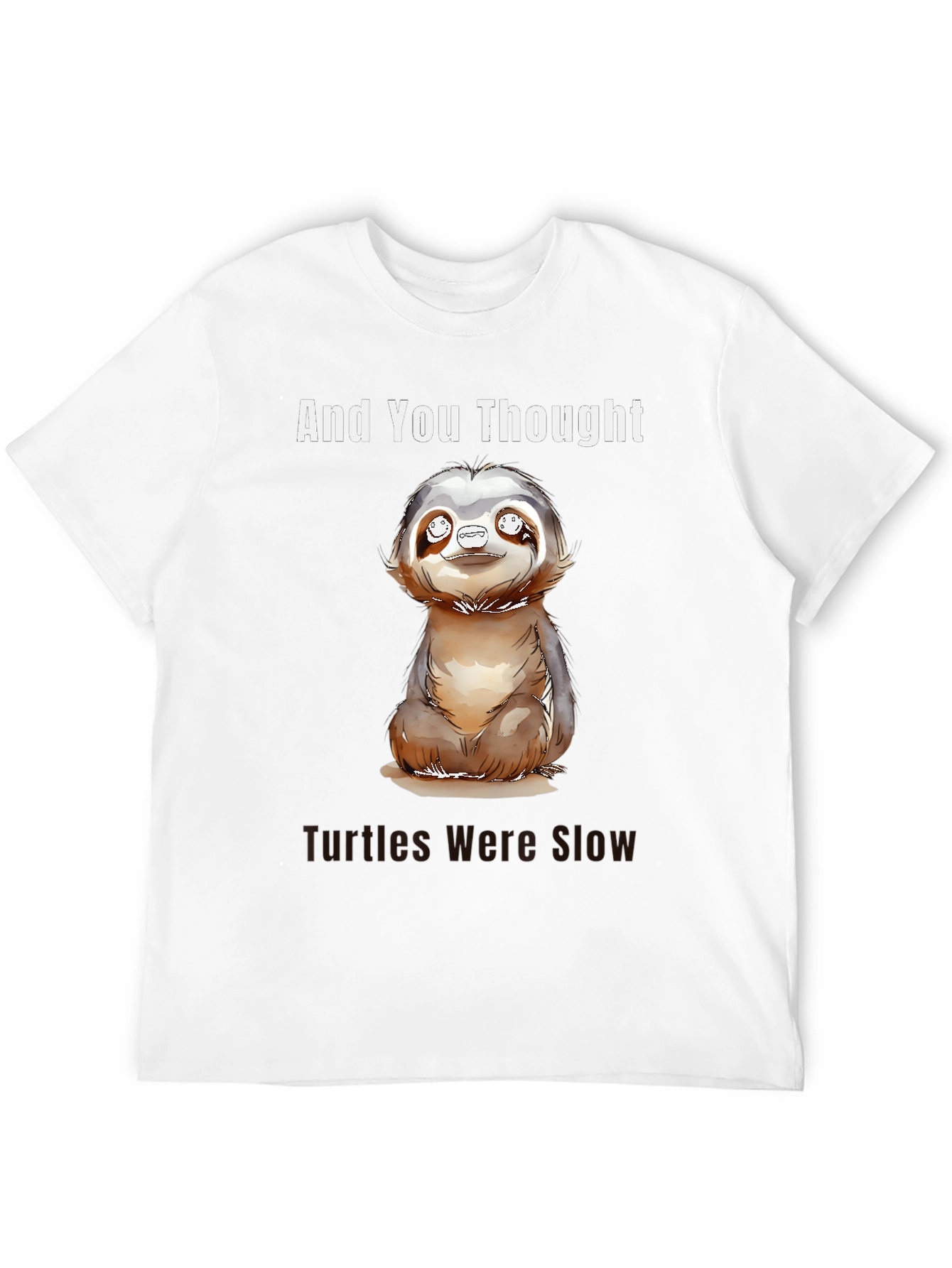 Sloth Graphic T-Shirt - Funny & Unique Design