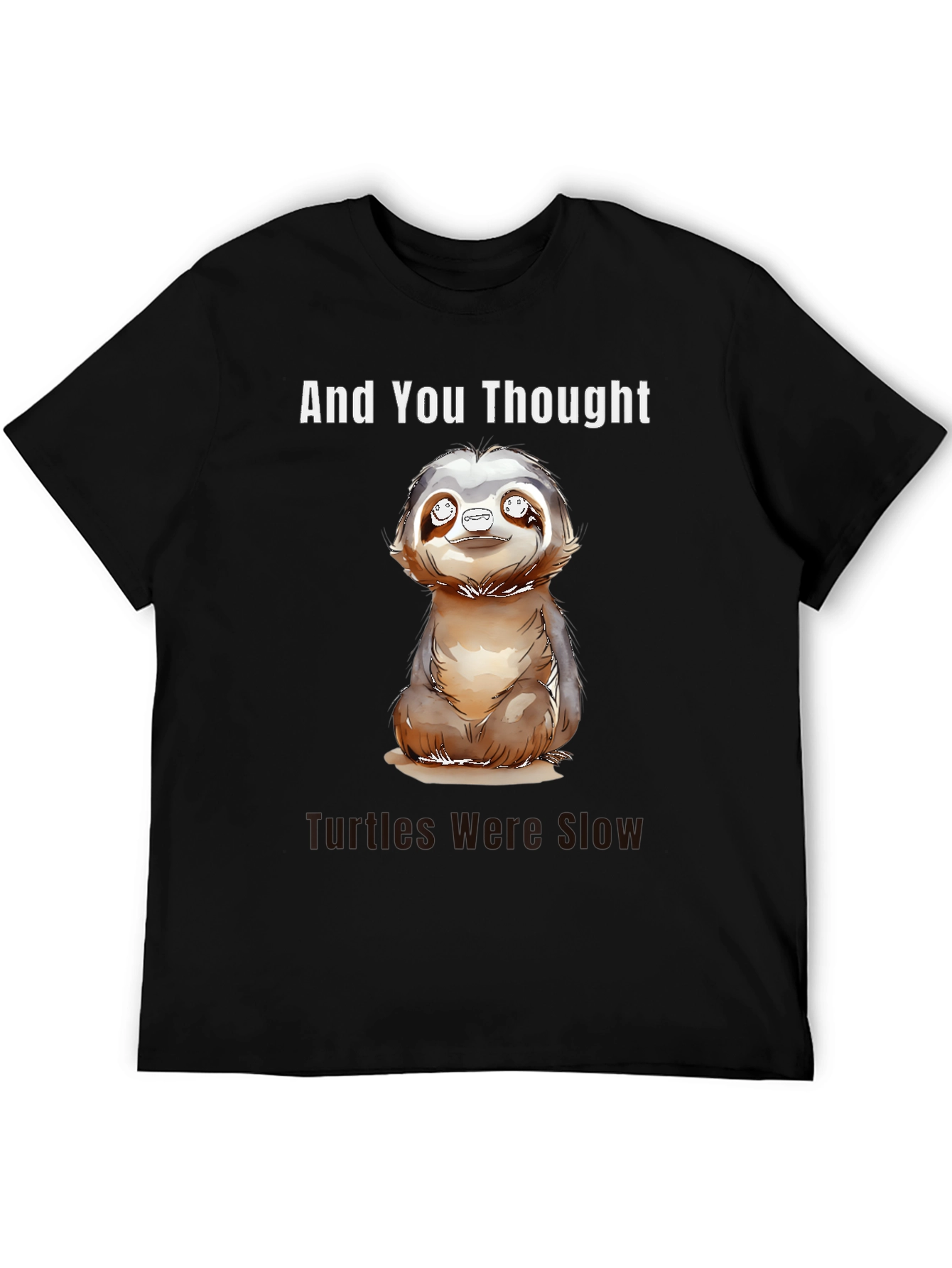 Sloth Graphic T-Shirt - Funny & Unique Design