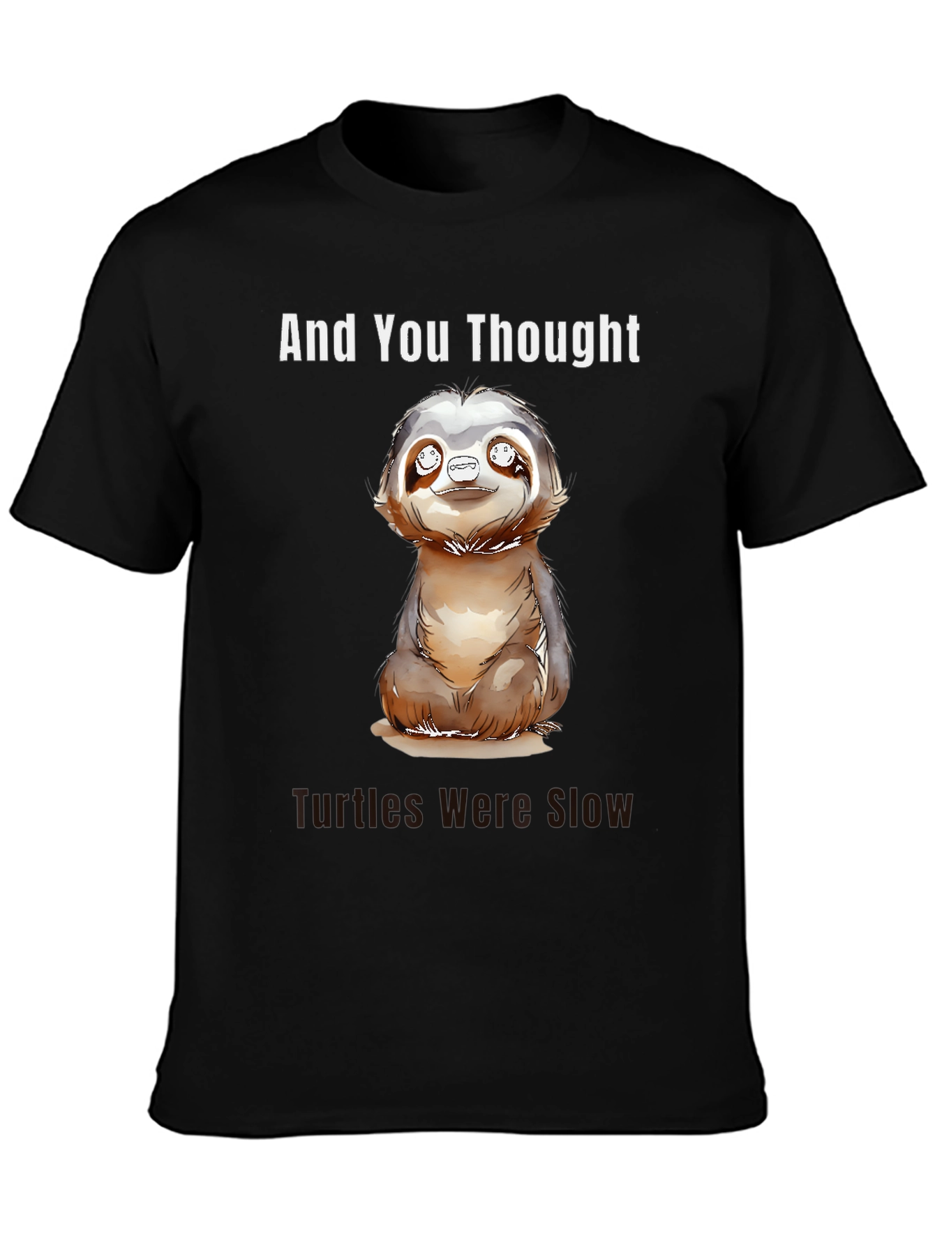 Sloth Graphic T-Shirt - Funny & Unique Design