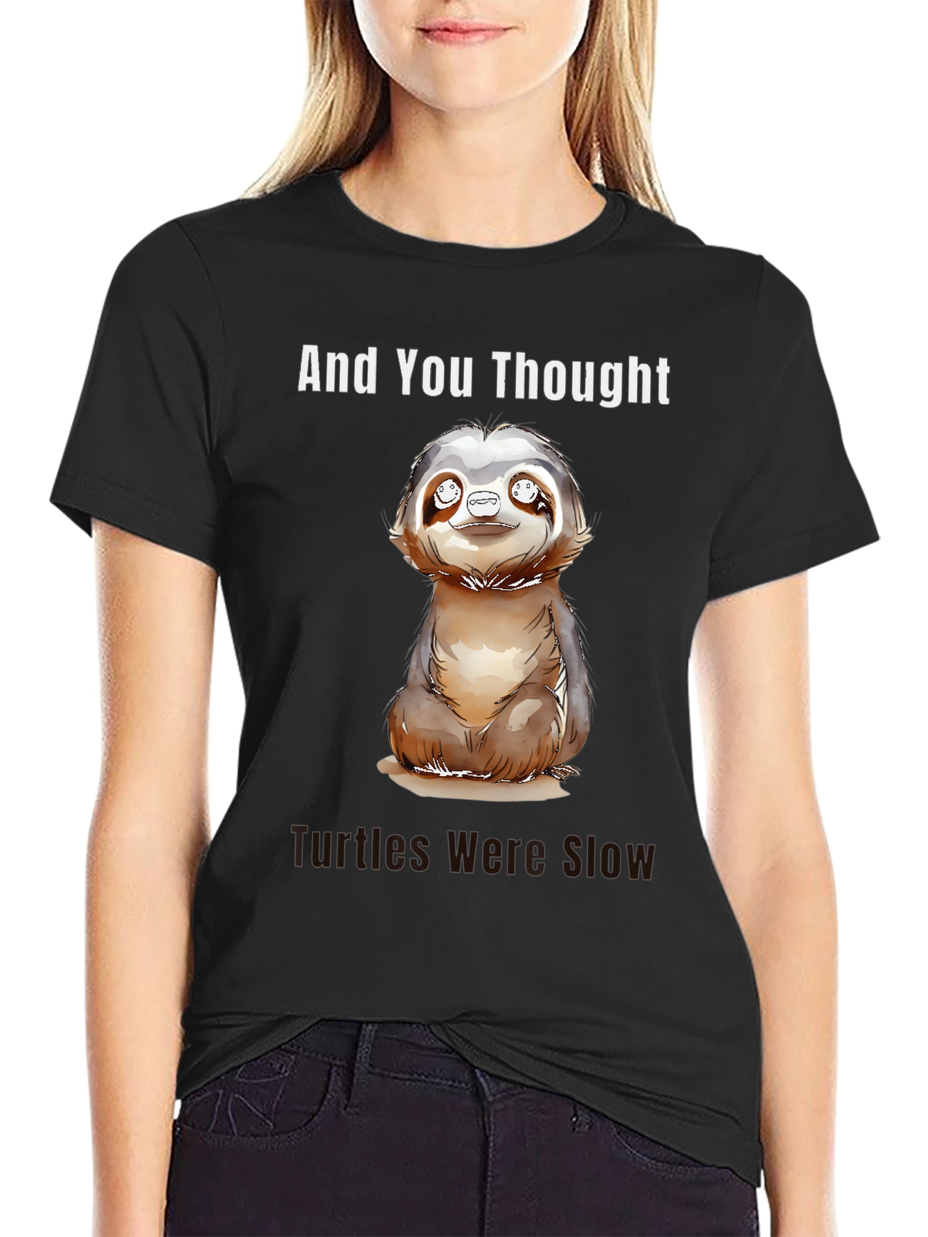 Sloth Graphic T-Shirt - Funny & Unique Design