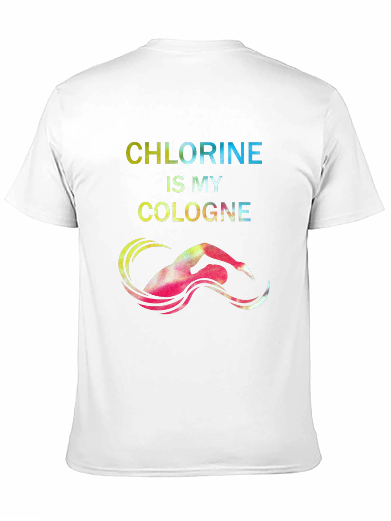 Chlorine Cologne Swimmer Graphic Tee