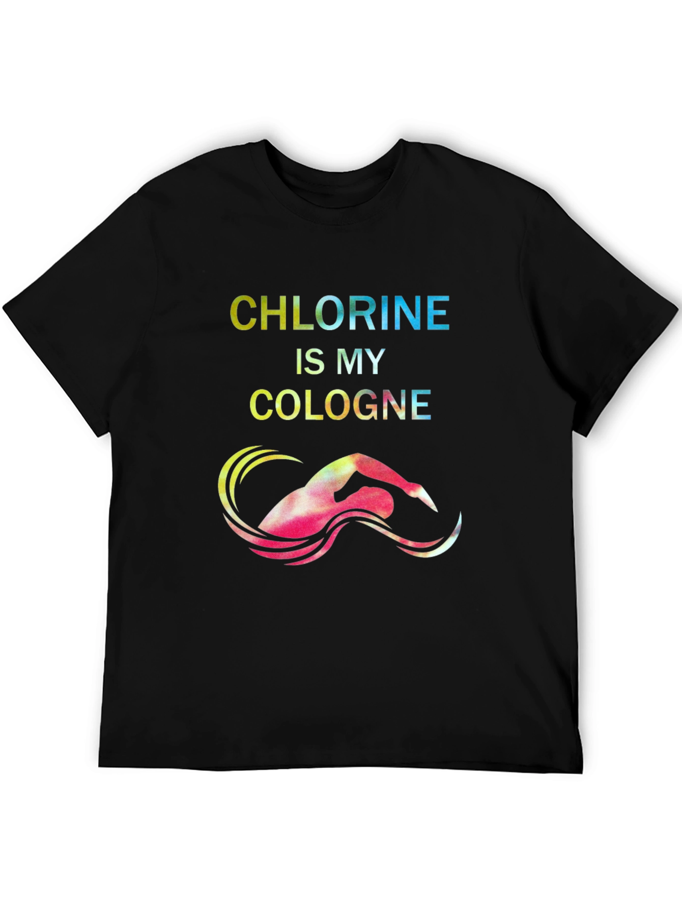 Chlorine Cologne Swimmer Graphic Tee