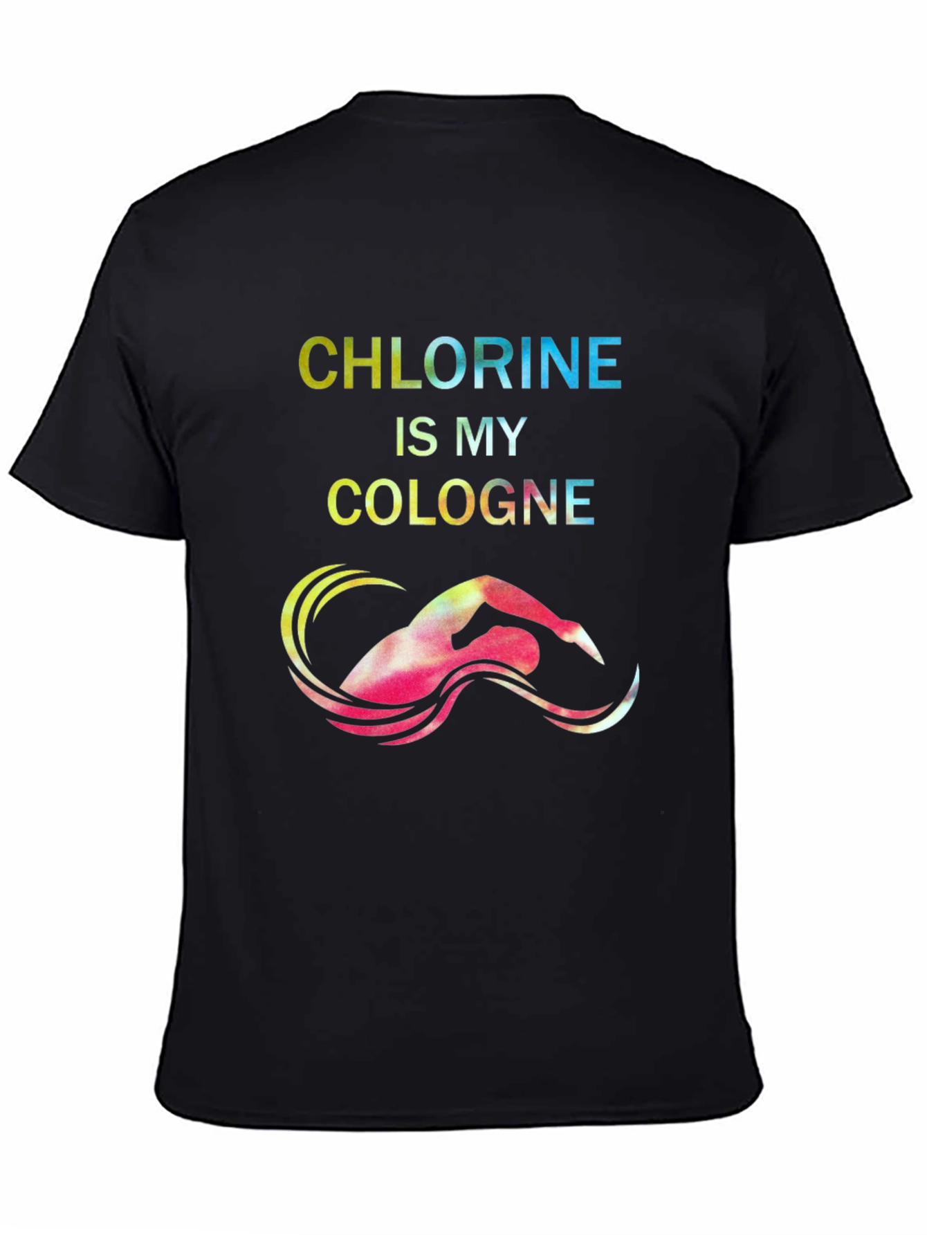 Chlorine Cologne Swimmer Graphic Tee