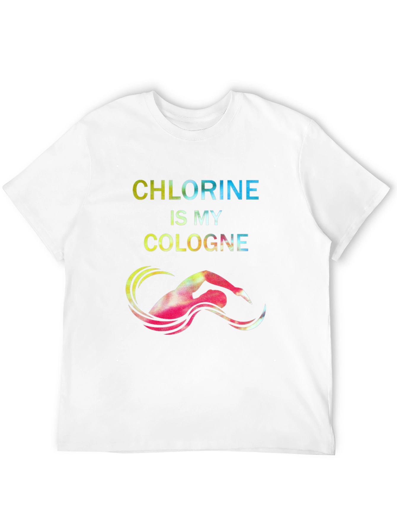 Chlorine Cologne Swimmer Graphic Tee