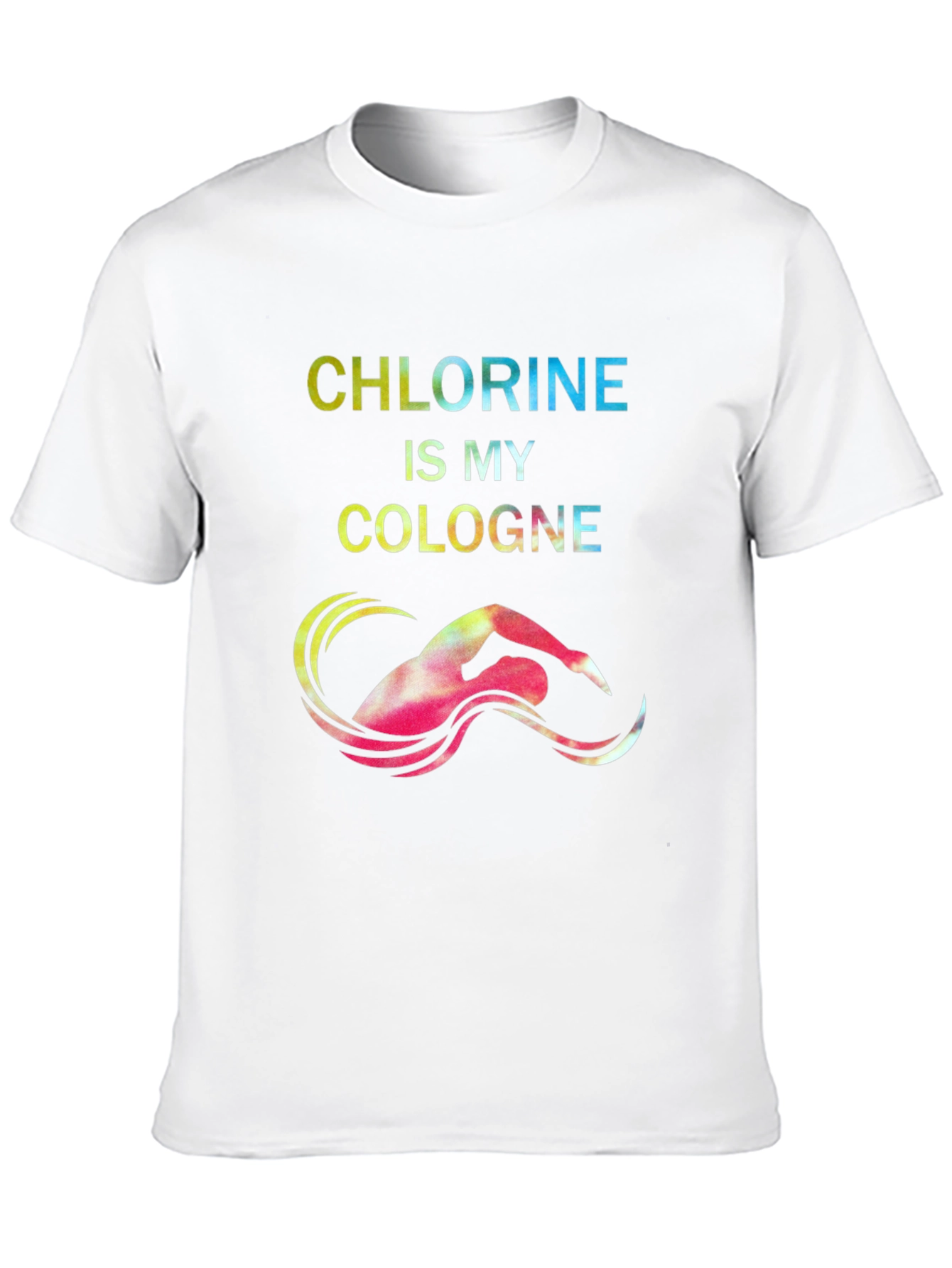 Chlorine Cologne Swimmer Graphic Tee
