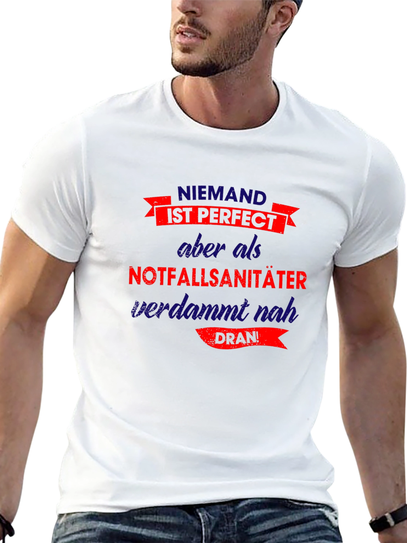 Niemand ist Perfect EMT T-Shirt
