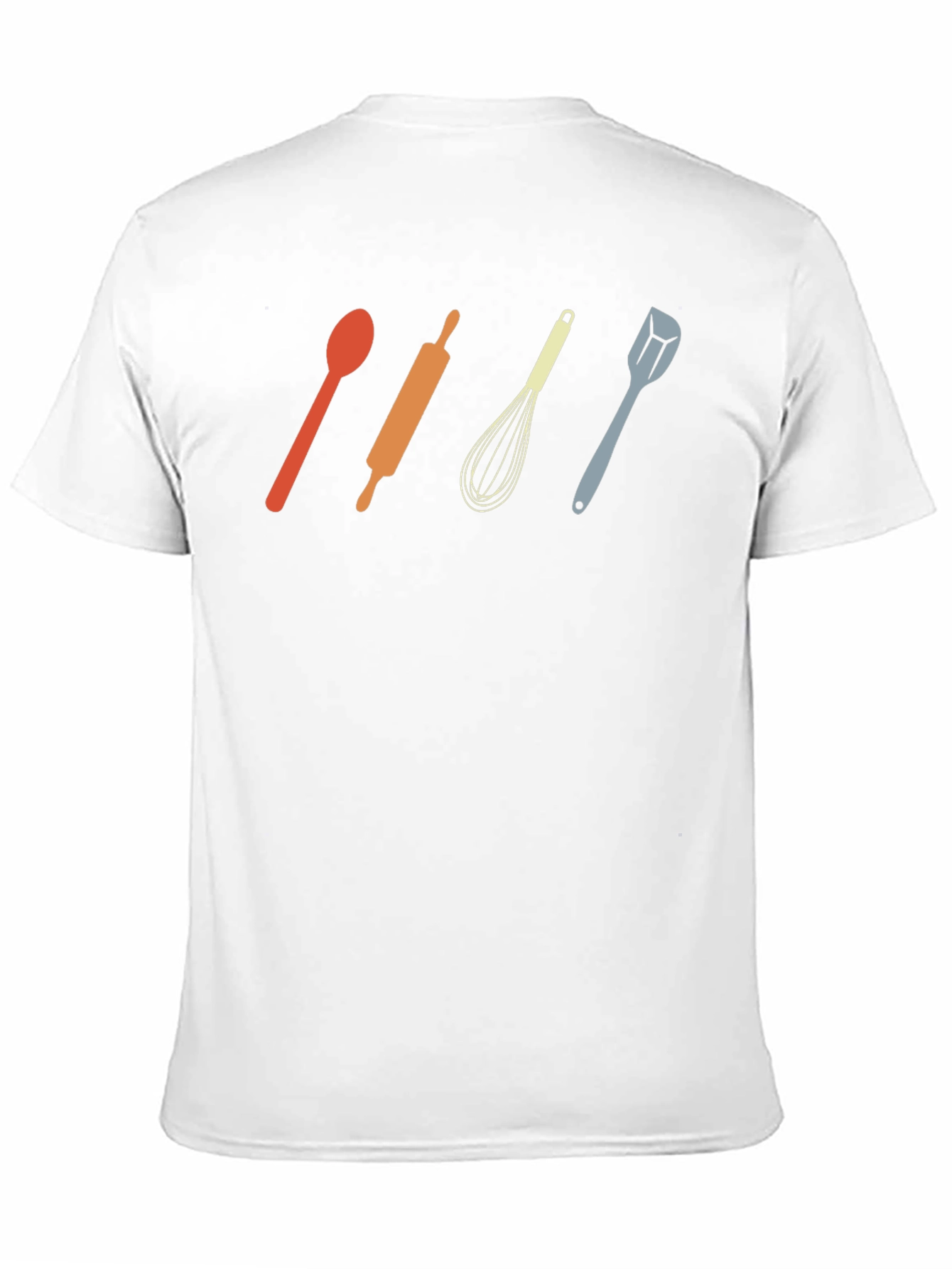 Retro Cooking Utensil T-Shirt - Chef Baker Gift