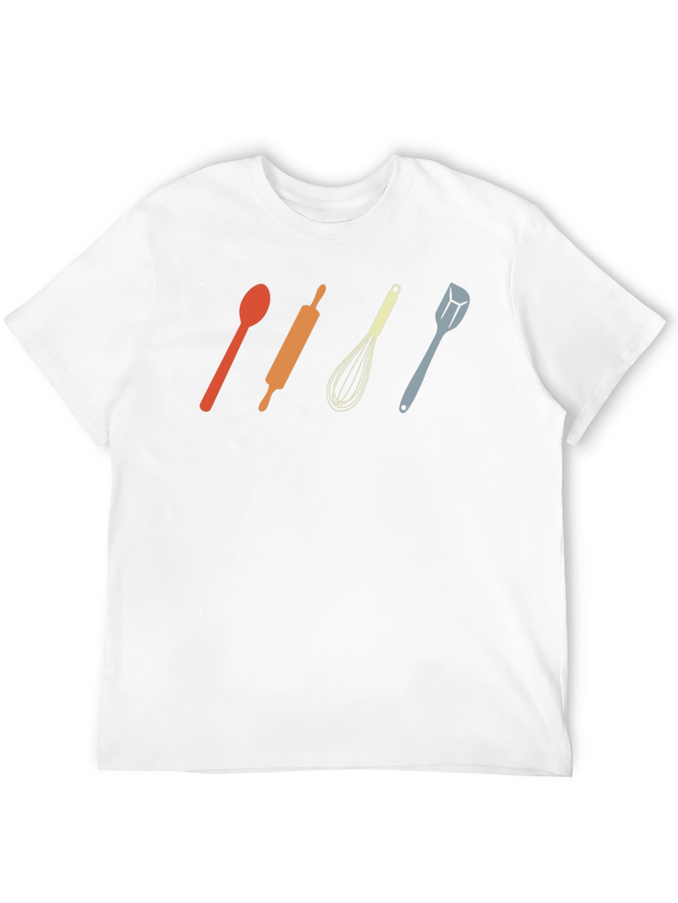 Retro Cooking Utensil T-Shirt - Chef Baker Gift