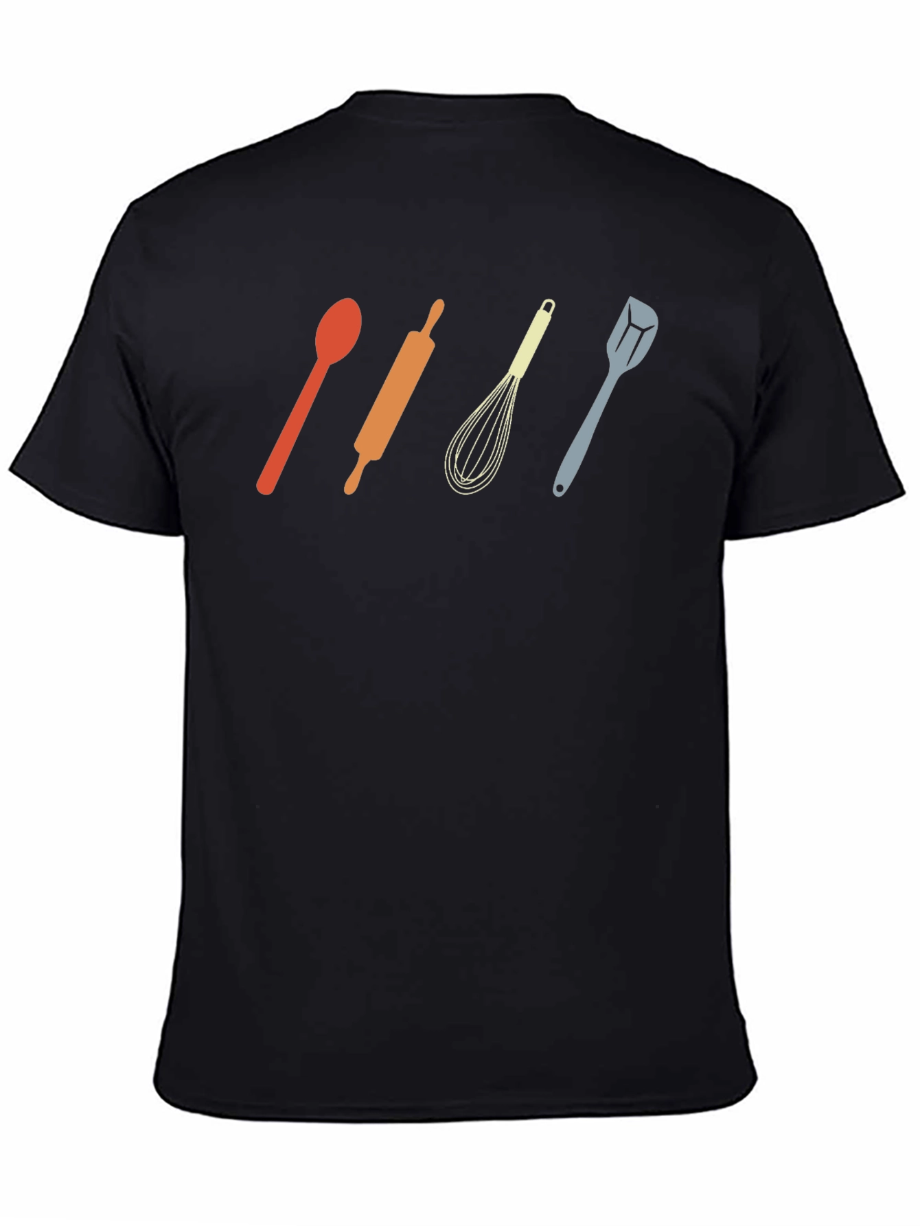 Retro Cooking Utensil T-Shirt - Chef Baker Gift