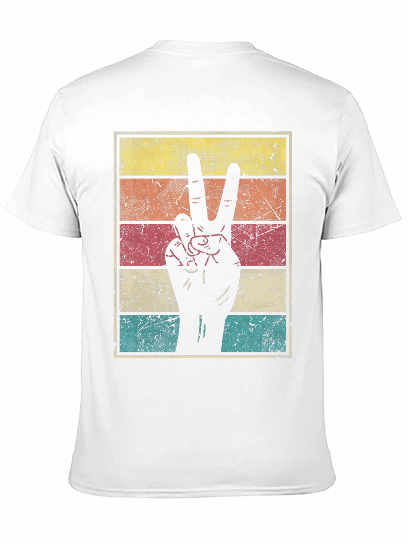 Retro Peace Sign Graphic Tee