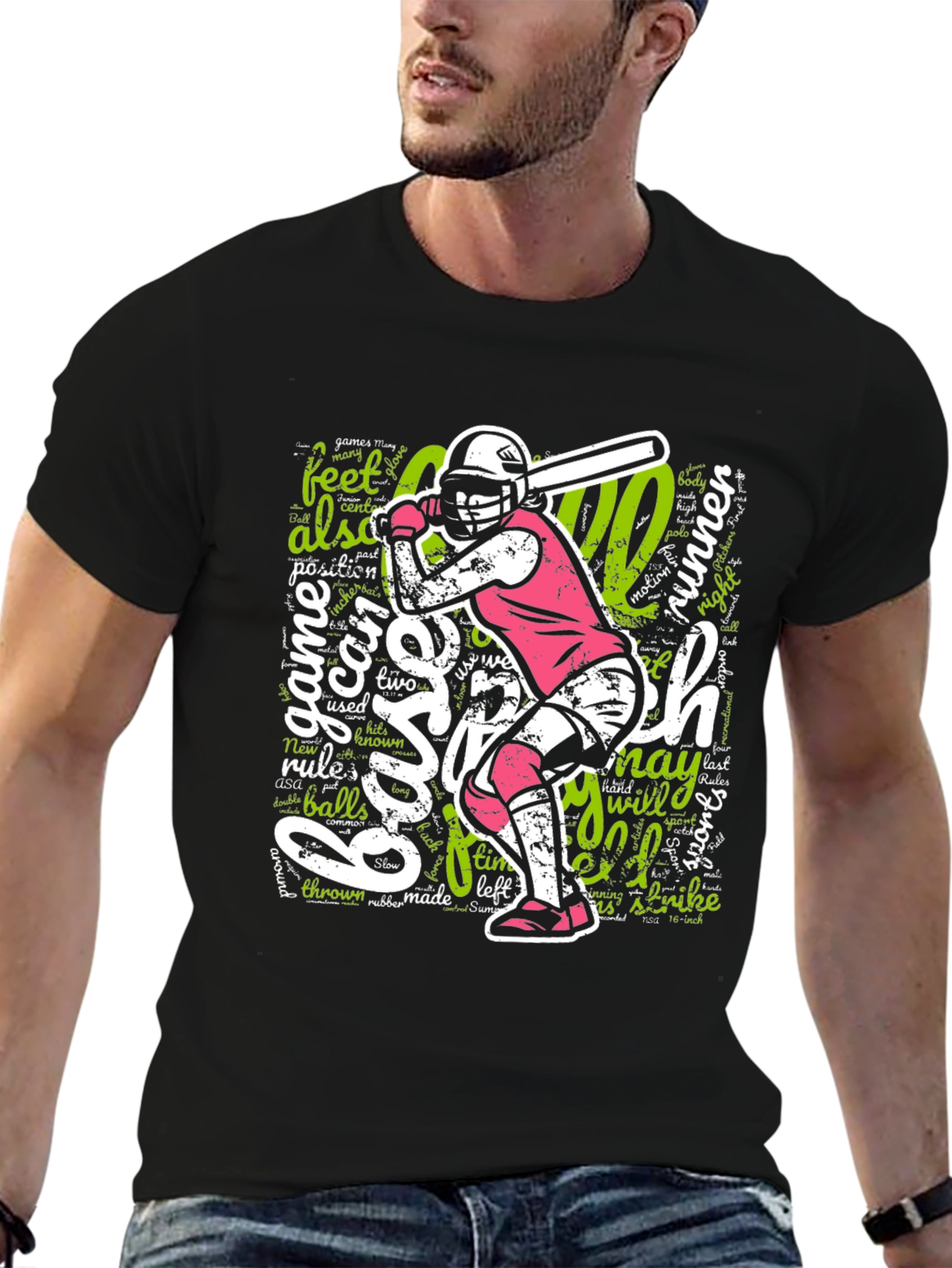 Baseball/Softball Graphic T-Shirt