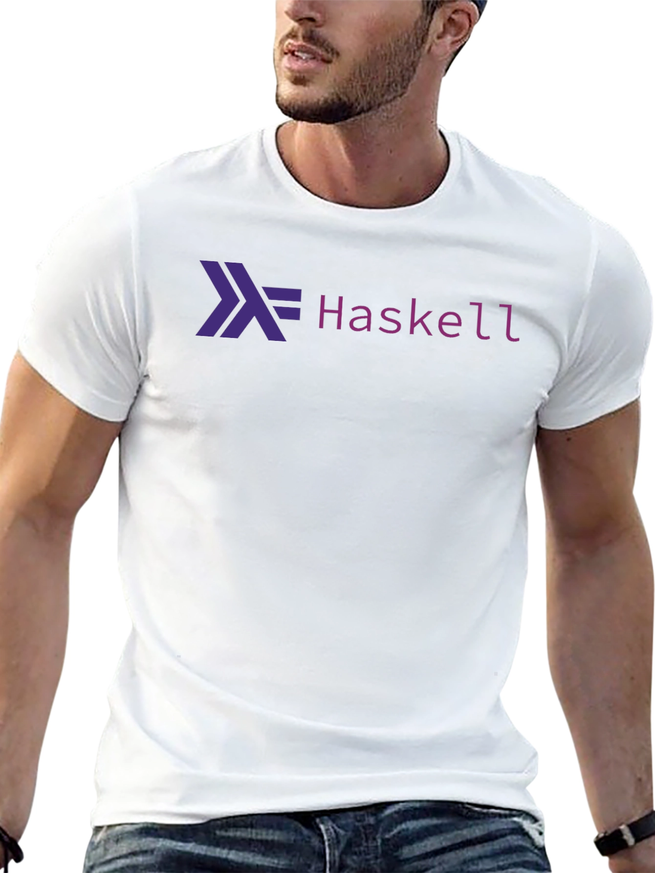 Haskell Logo Black Tee - Programmer T-Shirt