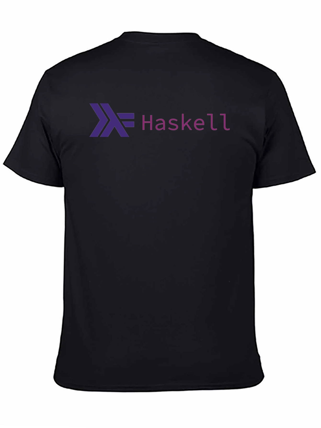 Haskell Logo Black Tee - Programmer T-Shirt