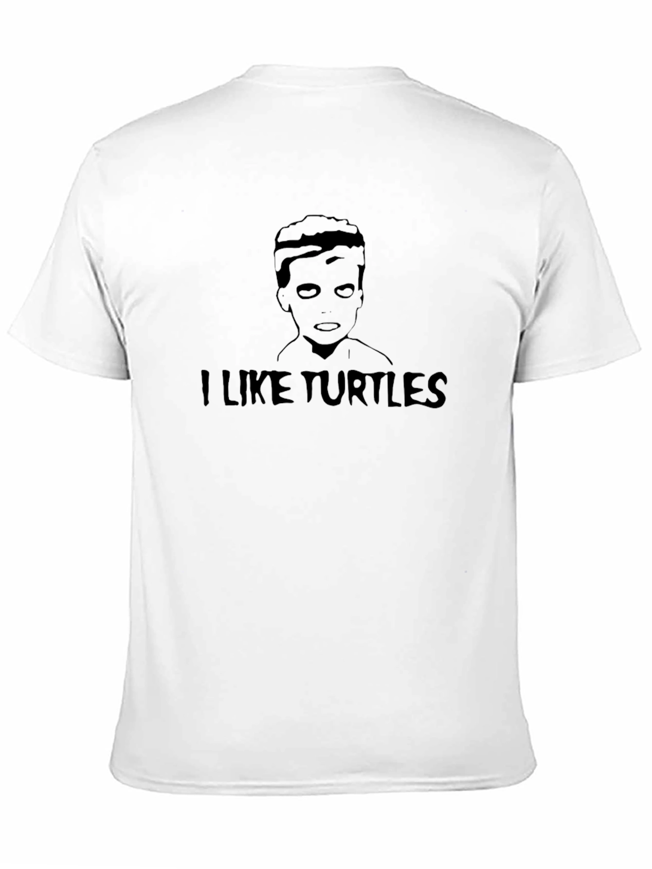 I Like Turtles T-Shirt - Funny Zombie Boy Tee