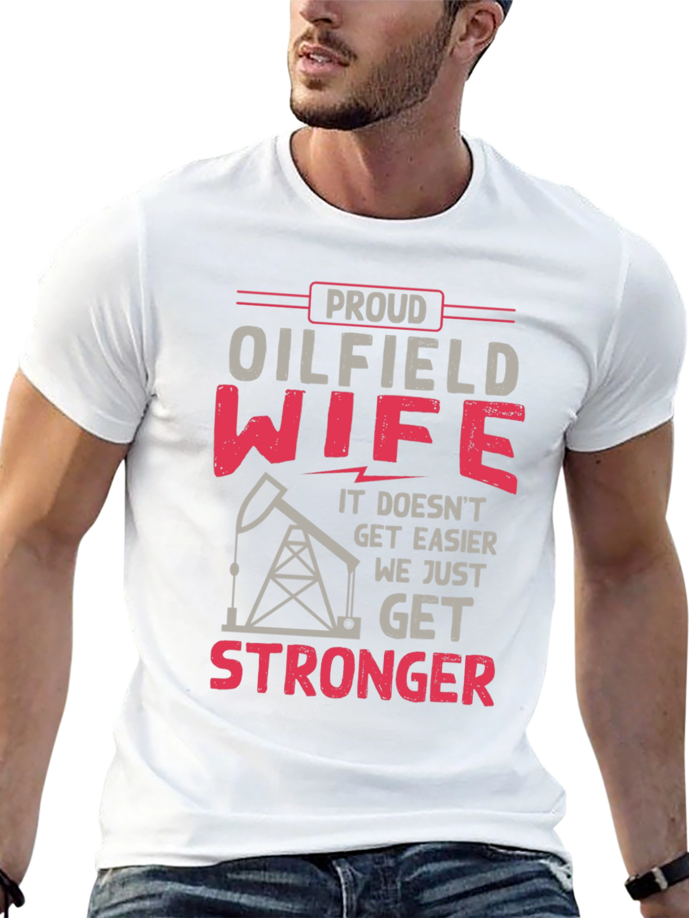 Proud Oilfield Wife Graphic Tee