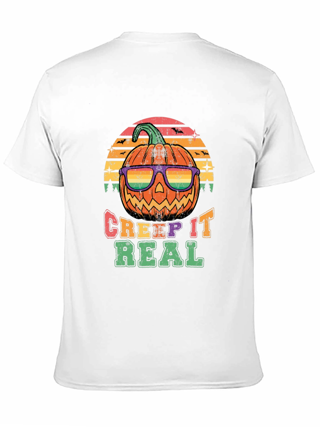Creep It Real Halloween Pumpkin T-Shirt