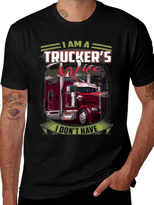 Truckers Wife Graphic T-Shirt