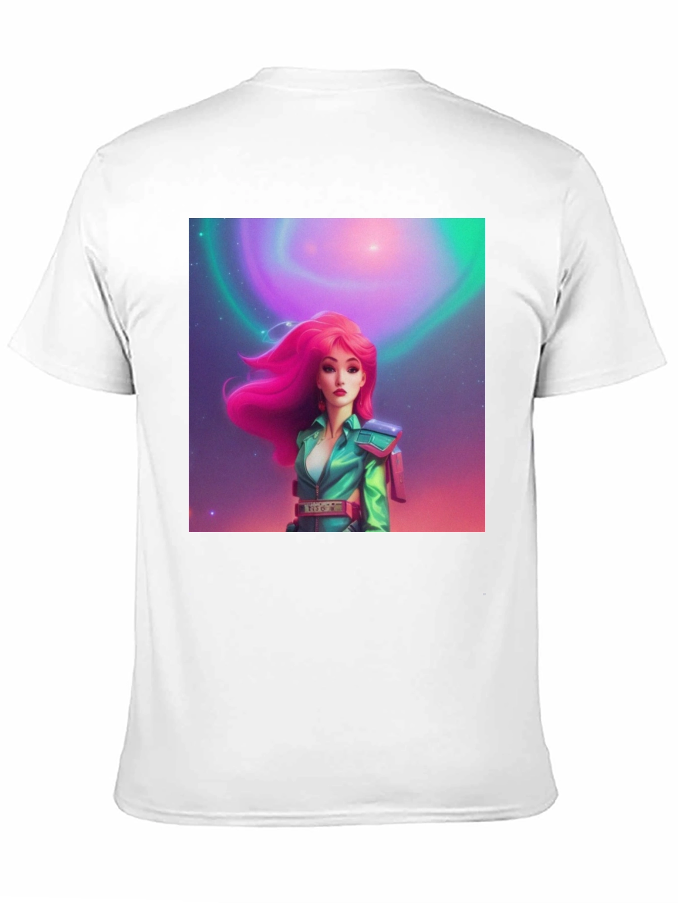 Retro Sci-Fi Girl Graphic Tee